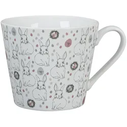 Krasilnikoff Happy Cup, Easter Bunny, 9 cm, Ø 10 cm, 400 ml