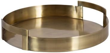 Kate and Laurel Myo Round Decorative Tray