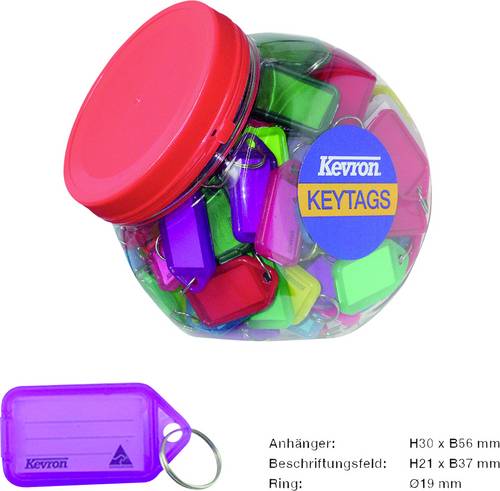 Basi Schlüsselanhänger 8530-9000 farbig sortiert 150St.