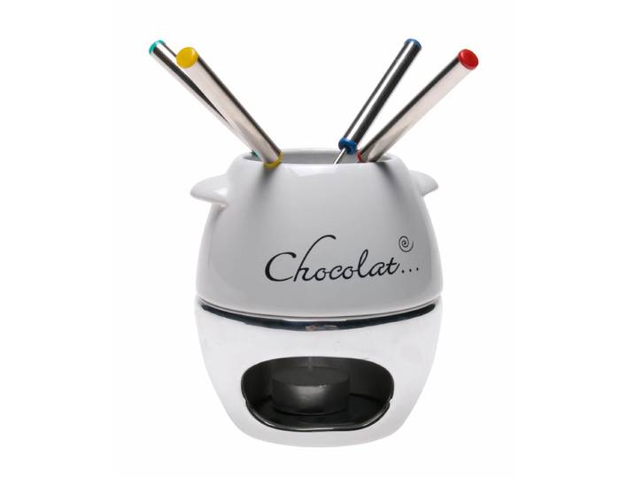 Nouvel Emporio Schokoladenfondue Set 7-tlg