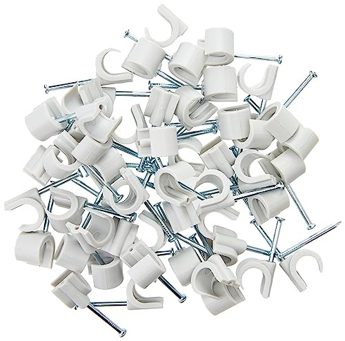 Kopp 347804088 Isoklemmen 10-14 mm met gepeneteerde stalen naalden 30 mm, 50 stuks, grijs