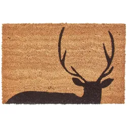 FUSSMATTE Hirsch, Kokos 40/60 cm