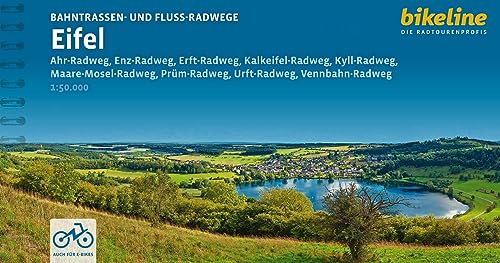 Esterbauer Verlag - Bahntrassen- und Fluss-Radwege Eifel: Ahr-Radweg, Enz-Radweg, Erft-Radweg, Kalkeifel-Radweg, Kyll-Radweg, Maare-Mosel-Radweg, Prüm-Radweg, ... LiveUpdate (Bikeline Radtourenbücher) - Preis vom 17.10.2026 19:25:27 h