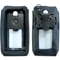 I.safe Mobile Mobile Ledertasche IS655.x (i.safe mobile IS655.2), Smartphone Hülle, Schwarz