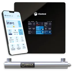 UV Pooldesinfektion iControl mit Touchdisplay und Pool-Steuerung