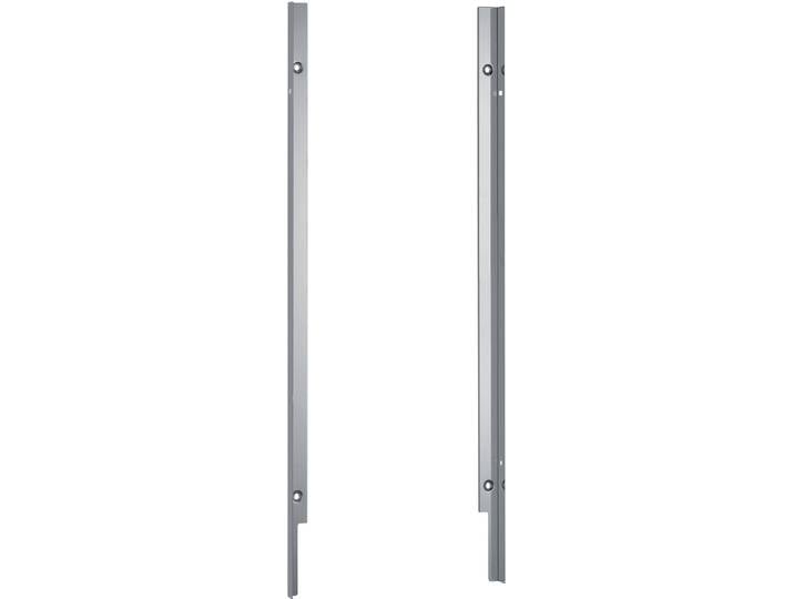 CONSTRUCTA Verblendungssatz Verblendungsleiste, 81er Höhe , silber, Abdeckblenden, ausschließ. für Geräte mit Polinox-Boden&45er Geschirrspüler geeignet, Verblendungssatz