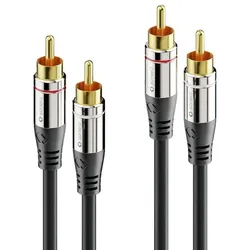 Sonero 2x Cinch Stereo Audio Kabel 1,5m