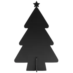 Securit® 3D Deko-Tafel - Weihnachtsbaum Silhouette - Kreidestift inklusive
