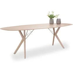 Esstisch MOBITEC ECLIPSE (H 76 cm) - braun - H 76 cm
