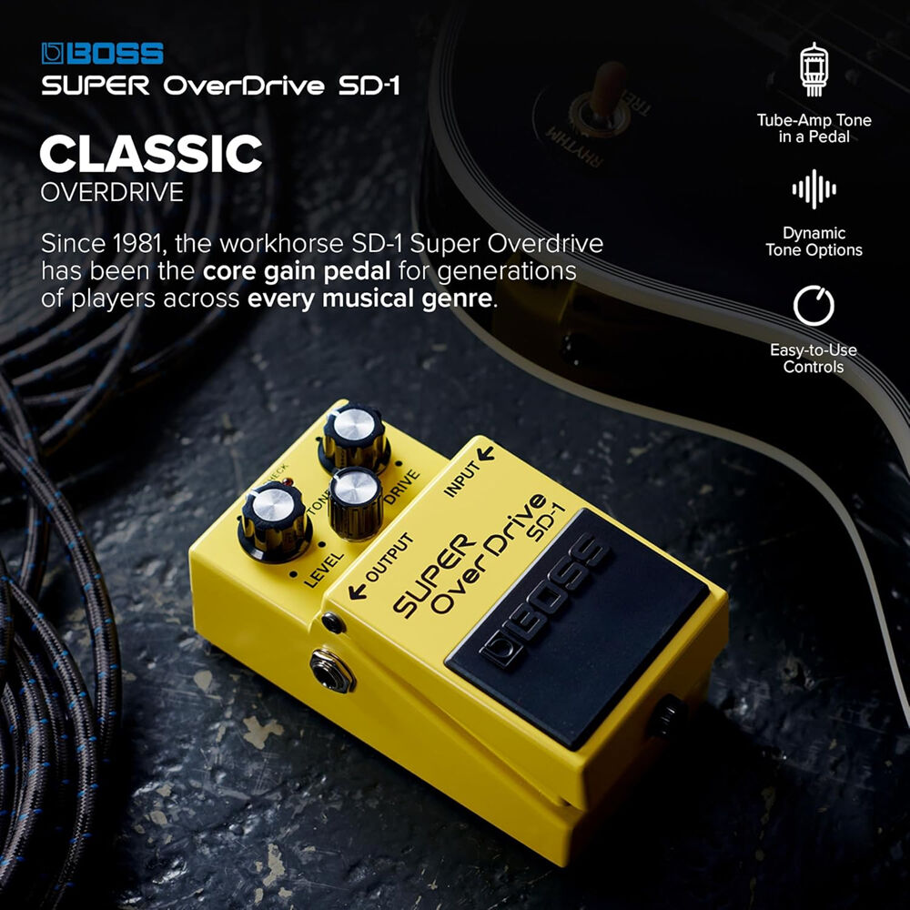 SD-1 SUPER OverDrive BOSS LEGEND 1981