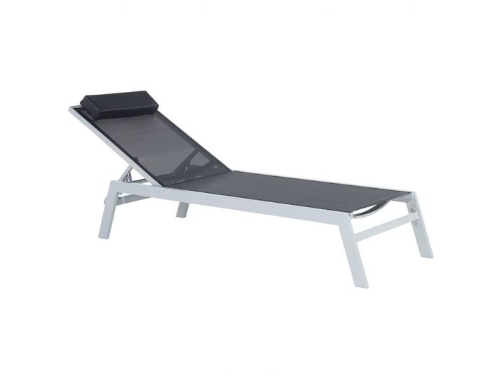GARTENLIEGE schwarz Catania