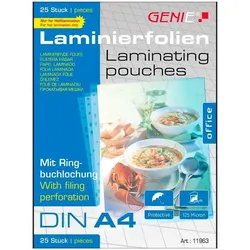 GENIE 25x Laminierfolien 125 μm transparent