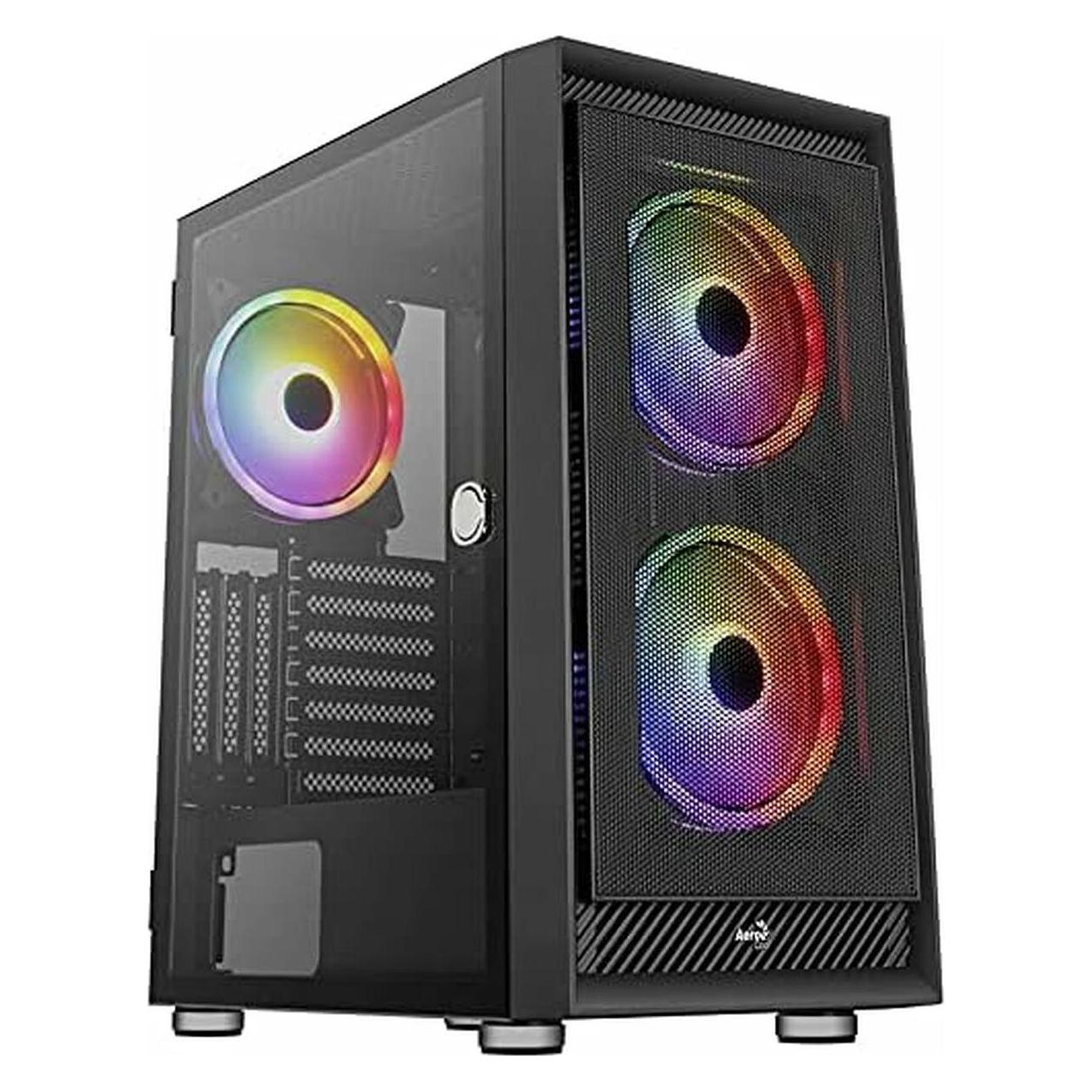 AeroCool housing PGS GRAPHITE-G-BK-v2 FRGB housing black (ATX, mATX, Mini-ITX) (ACCM-PB24033.11)
