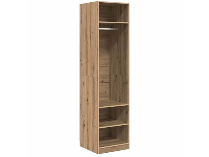 CLARENCE - NEW Cabinet à couloir/Salon/chambre - JILL'S - Armoire chêne artisanal 50 x 50 x 200cm Bois d'ingénierie OCT134951027