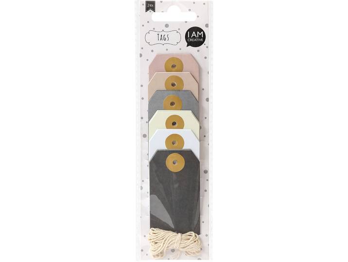 Haftnotizen I am creative farbig Papier B 6 cm