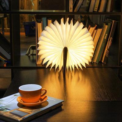 HomeDecorAndMore LLC Wood Book Lamp Wood Book Lamp