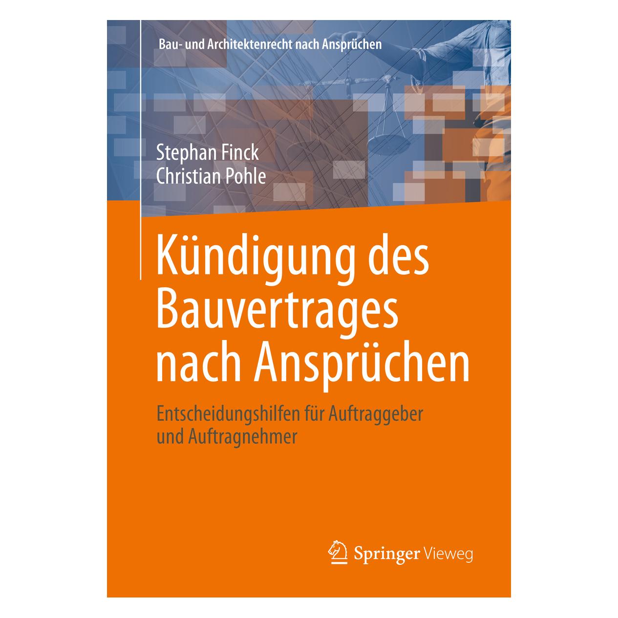 Springer Kündigung des Bauvertrages nach Ansprüchen (Deutsch, Softcover, Christian Pohle, Stephan Finck) (56184039)