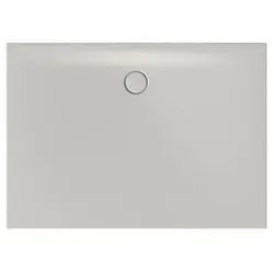 Bette BetteFloor Side Duschfläche 3386-410 140x100cm, silver