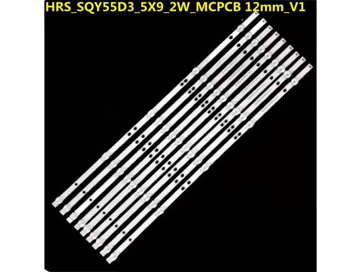 Kit LED 5 pièces RCA RNSMU5545 HRS_SQY55D3_5X9_2W_MCPCB AE0110490 PROSCAN PLED5544U TD SYSTEMS K55DLY8US HV550QUB-F5A KROMS KS5500SM4K