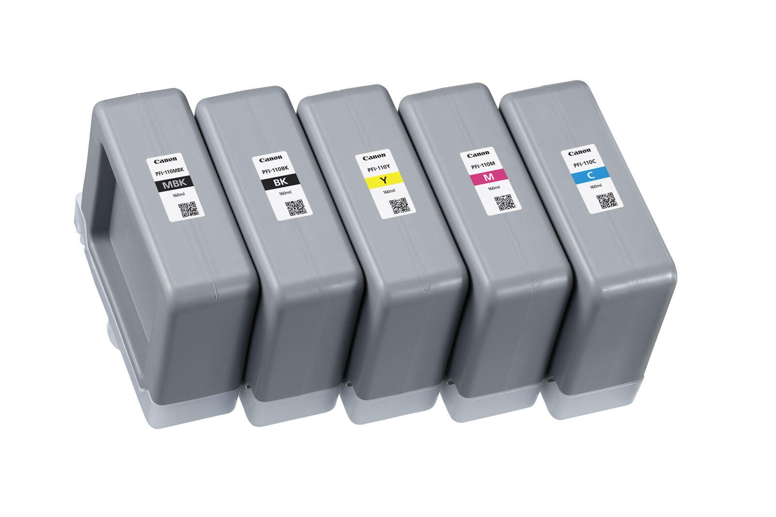 Canon Original PFI-110 Druckerpatronen - 5er Multipack OPPFI110