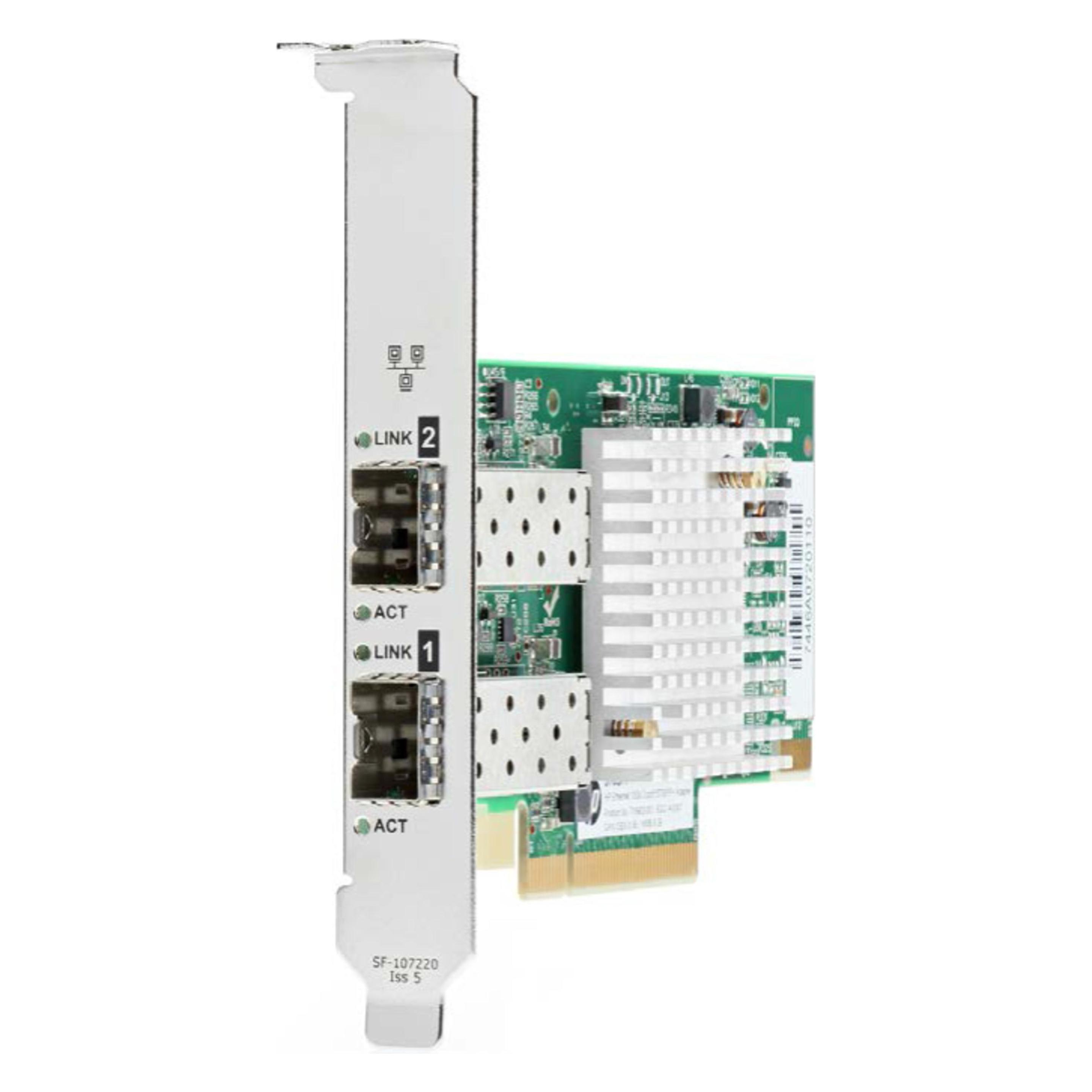 HPE 562SFP+, PCIe, 2-port SFP+, 10Gb (Mini PCI Express) (727055-B21)