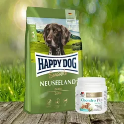Happy Dog Supreme Sensible Neuseeland 4 kg + Doppelherz Chondro Plus 60 Tabletten