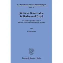 Jüdische Gemeinden in Baden und Basel, Fachbücher von Achim Nolte