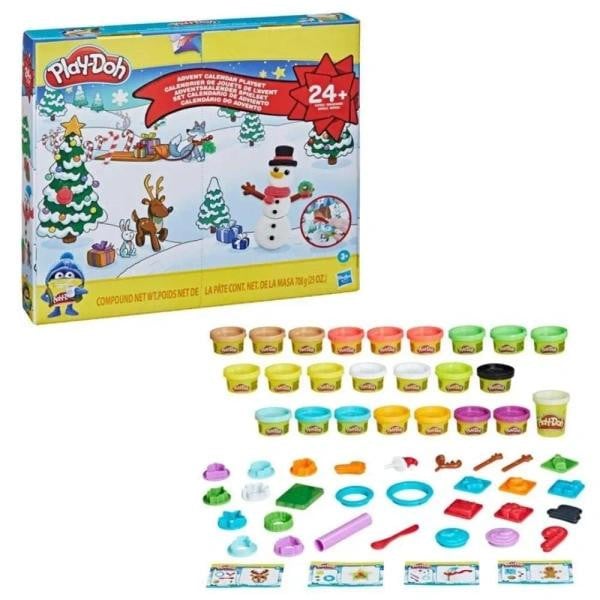 Play-Doh Adventskalender met 18 stuks voor kinderen vanaf 3 jaar