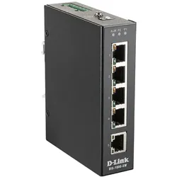 D-Link DIS-100E-5W Netzwerk-Switch Unmanaged L2 Fast Ethernet (10/100) Schwarz