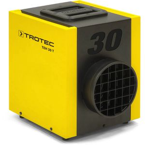 Trotec Heizlüfter TEH 30 T, bis 3300 Watt, Elektroheizer mit Spritzwasserschutz, 300 m³/h