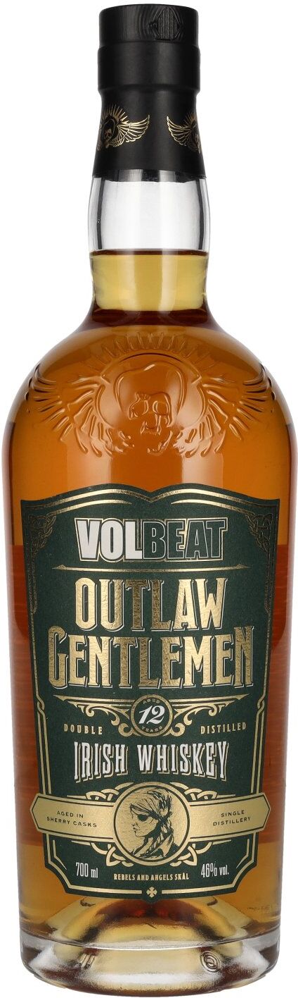 Volbeat Rum VOLBEAT 12 Years Old Outlaw Gentlemen Irish Whiskey 46% Vol. 0,7l