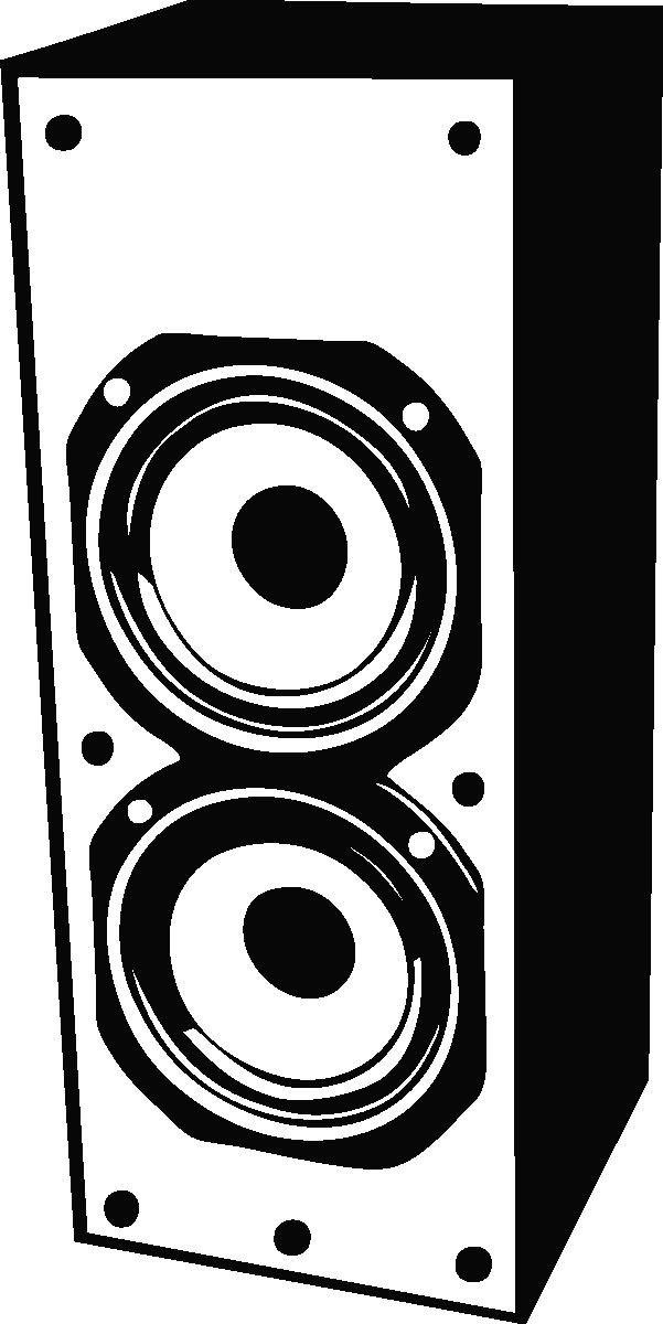 Ambiance-sticker Sticker haut-parleur