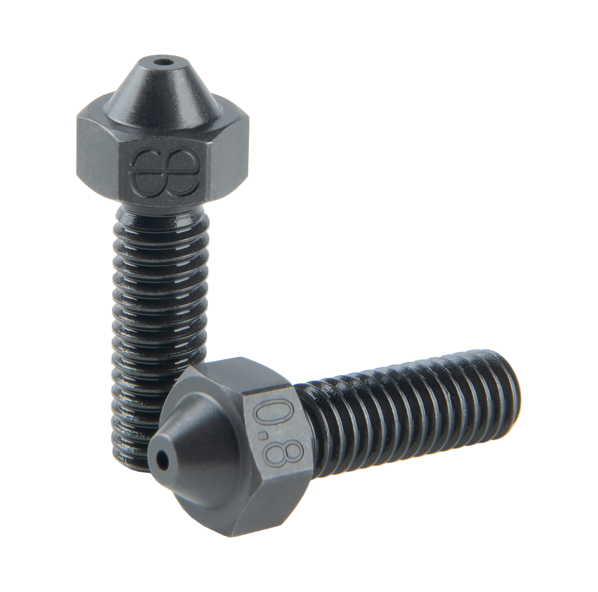 DropEffect XG M4 Threaded Hardened Steel Nozzle 0.8/1.75mm 1126-03A-04-04-00