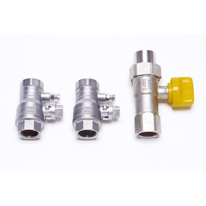 Bosch Service-Set 7738112218 R 3/4, Aufputzinstallation, für Erd- und Flüssiggas