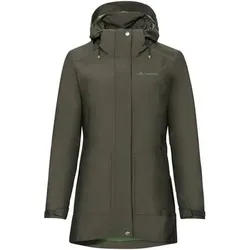 VAUDE Damen Idris 3in1 Parka III, Größe 42 in Grün Grün