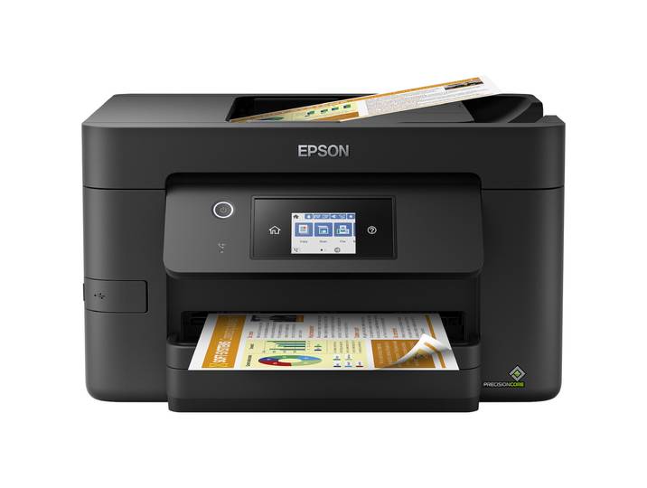 Epson WorkForce Pro WF-3820DWF All-in-one inkjet printer Zwart