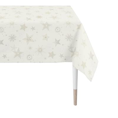 Tischdecke APELT "8150", beige (zartes natur, goldfarben), B:140cm L:250cm, Jacquard, Tischdecken, Tischdecke, in verschiedenen Größen erhältlich