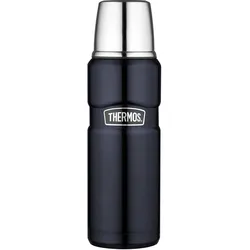 THERMOS Isolierflasche Edelstahl Midnight Blue 470ml - blau