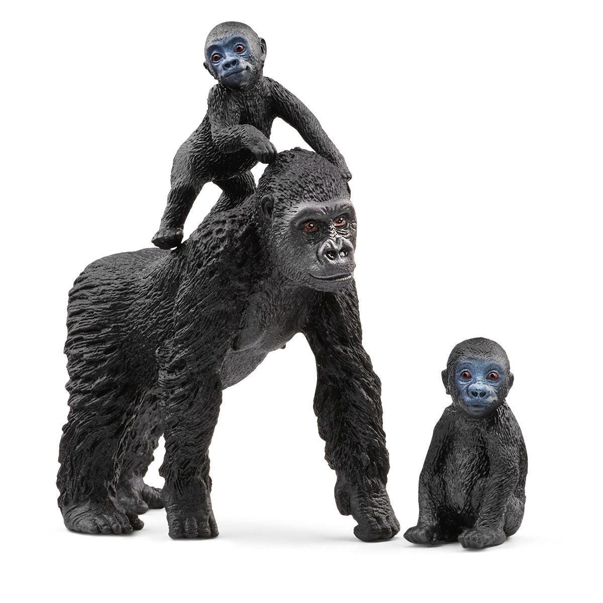 Schleich® Flachland Gorilla Familie 42601