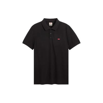 Poloshirt LEVI'S "Poloshirt Housemark Polo 1er Pack", Herren, Gr. XL, schwarz, Obermaterial: 100% Baumwolle CO., Shirts