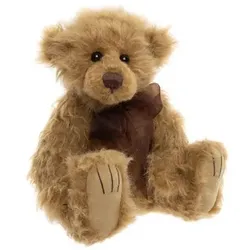 CHARLIE BEARS® Plüschbär Mr. Gulliver mit Schleife Höhe ca. 28cm