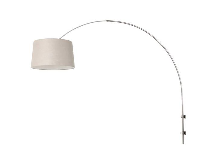 Wandleuchte Maras III 30 x 145 x 175cm Grau Leinen E27