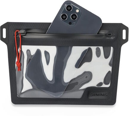 Simms Dry Creek Tech Pouch-Black