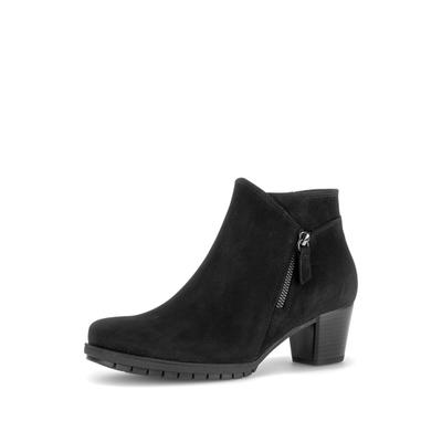Ankleboots GABOR "Ankle Boot", Damen, Gr. 38, schwarz, Schuhe Ankleboots