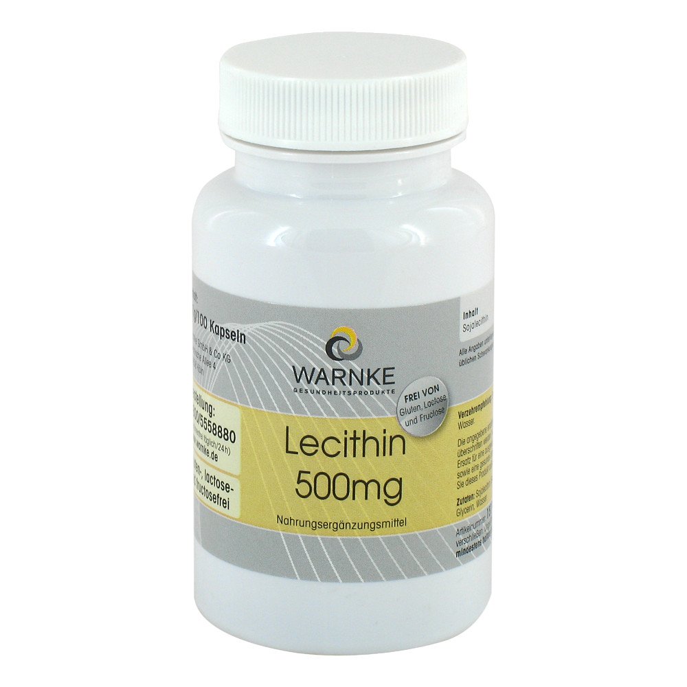 Warnke Vitalstoffe GmbH Lecithin 500 mg Kapseln 02530908