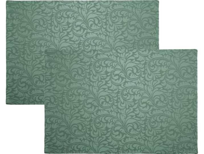 Erwin Müller Tischset Hamm 2er-Pack fleckabweisend Salbei Größe 35x50 cm