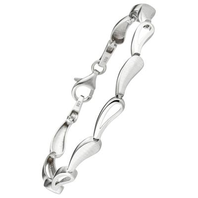 Armband JOBO, silber (silber 925), Armbänder, Damen, 19cm, Silber 925 (Sterlingsilber), Armband, 925 Silber 19 cm