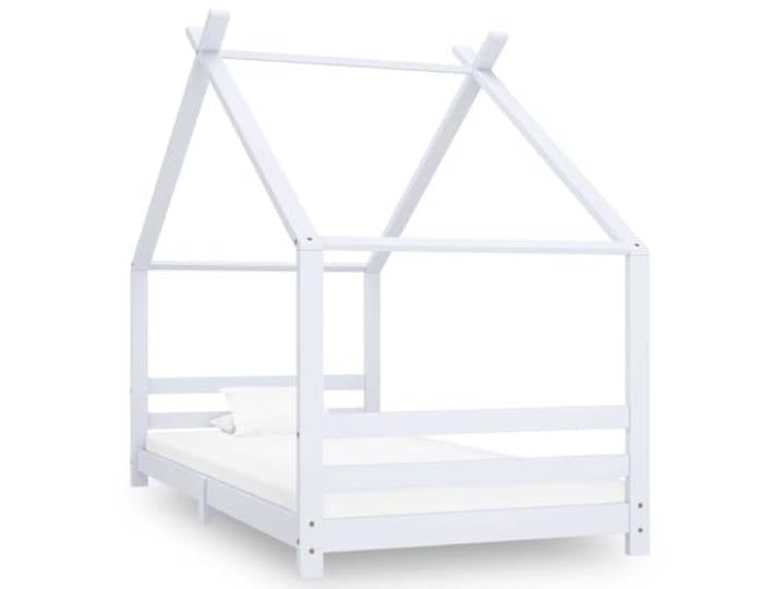 WXGTBKPR Kiefer Massivholz Kinderbett 90x200 cm Spielhaus Design Lattenrost inklusive, Für Spielzimmer & Leseecken, Stabiler Rahmen