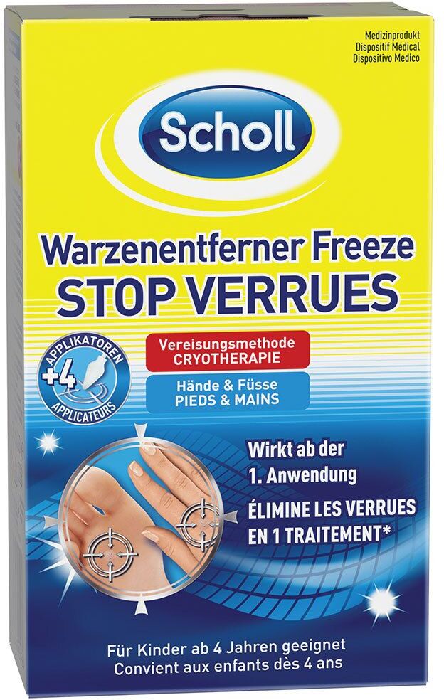 Scholl Warzenentferner Freeze Spray 80 ml 80 ml Spray