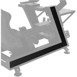 Tracktime Series One Cover Carbon Abdeckung für Series One Rigs, Zubehör Gaming Möbel, Schwarz